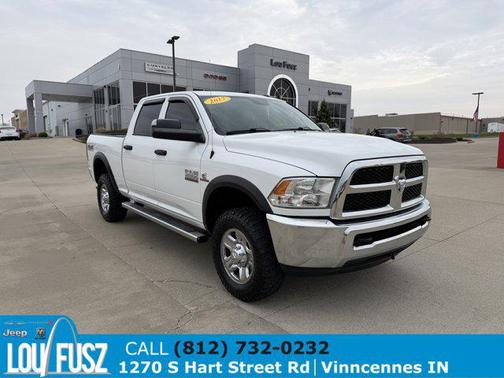 Bright White Clearcoat 2017 RAM 2500 Tradesman Crew Cab 4x4 6'4' Box