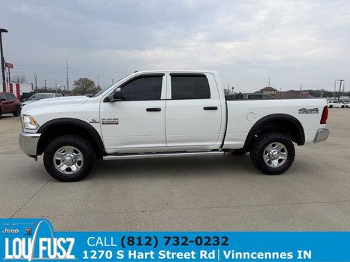 Bright White Clearcoat 2017 RAM 2500 Tradesman Crew Cab 4x4 6'4' Box