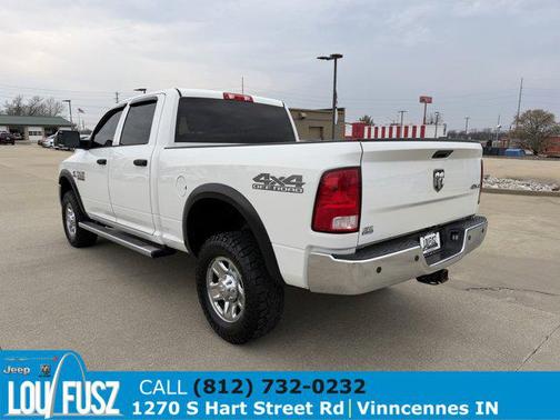 Bright White Clearcoat 2017 RAM 2500 Tradesman Crew Cab 4x4 6'4' Box