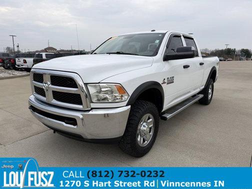 Bright White Clearcoat 2017 RAM 2500 Tradesman Crew Cab 4x4 6'4' Box