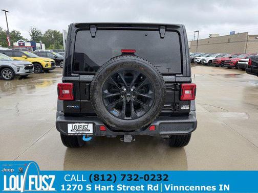 Black Clearcoat 2023 Jeep Wrangler 4xe Sahara
