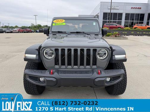 Sting-Gray Clearcoat 2020 Jeep Gladiator Rubicon