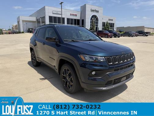 Fathom Blue Pearl Coat 2026 Jeep Compass Sport