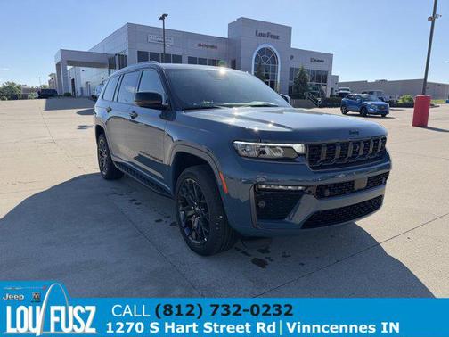 Steel Blue 2026 Jeep Grand Cherokee L Summit