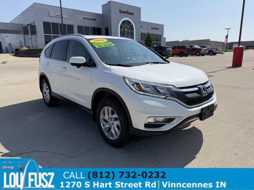 White Diamond Pearl 2016 Honda CR-V EX-L