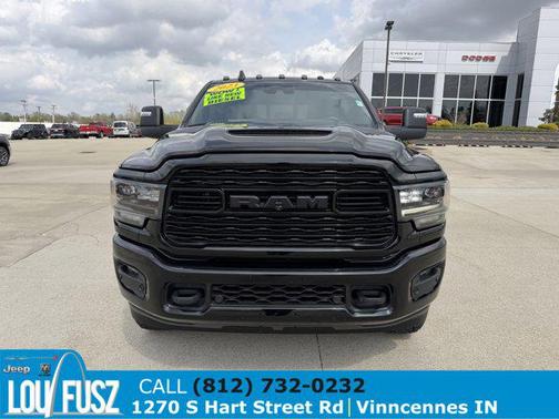 Diamond Black Crystal Pearlcoat 2023 RAM 2500 Limited Mega Cab 4x4 6'4' Box