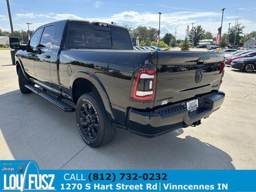 Diamond Black Crystal Pearlcoat 2023 RAM 2500 Limited Mega Cab 4x4 6'4' Box