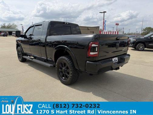 Diamond Black Crystal Pearlcoat 2023 RAM 2500 Limited Mega Cab 4x4 6'4' Box