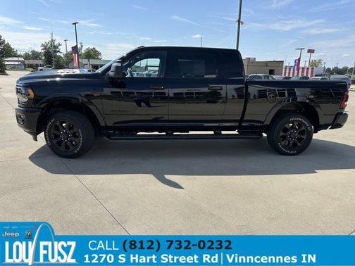 Diamond Black Crystal Pearlcoat 2023 RAM 2500 Limited Mega Cab 4x4 6'4' Box
