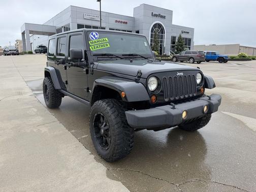 Black Clearcoat 2012 Jeep Wrangler Unlimited Rubicon