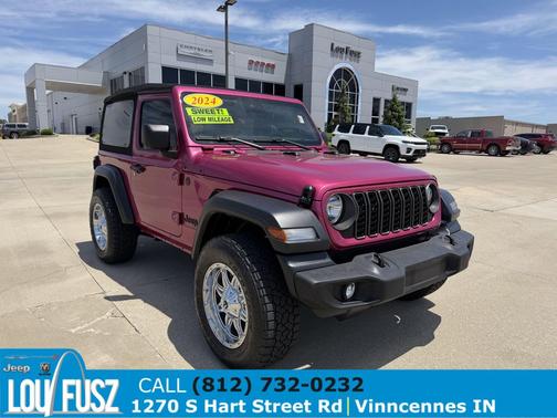 Limited Edition Tuscadero Pearlcoat 2024 Jeep Wrangler Sport S