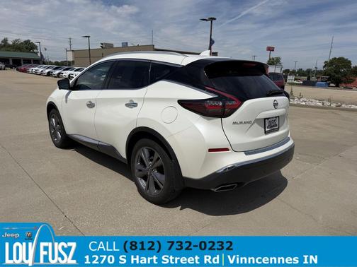 Pearl White Tricoat 2024 Nissan Murano Platinum FWD