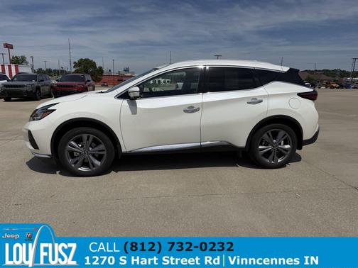 Pearl White Tricoat 2024 Nissan Murano Platinum FWD