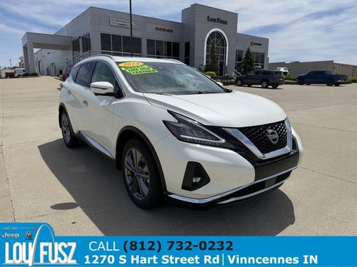Pearl White Tricoat 2024 Nissan Murano Platinum FWD