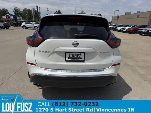 Pearl White Tricoat 2024 Nissan Murano Platinum FWD