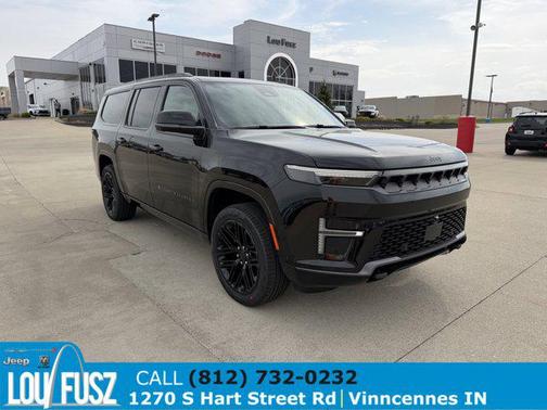 High Gloss Black 2026 Jeep Grand Wagoneer L Limited Reserve 4x4