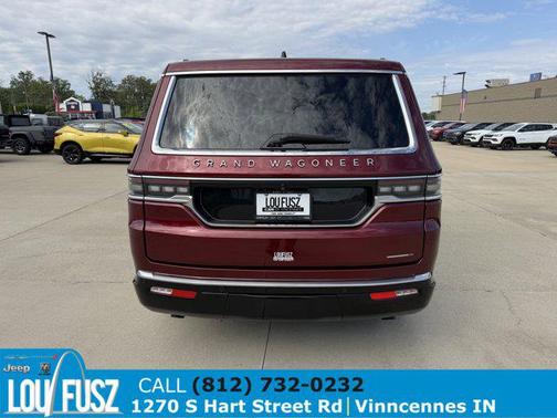 Velvet Red Pearlcoat 2024 Jeep Grand Wagoneer Series III 4x4