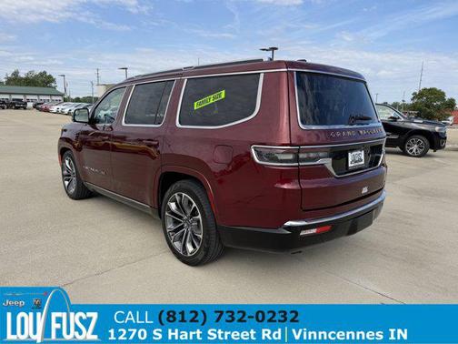 Velvet Red Pearlcoat 2024 Jeep Grand Wagoneer Series III 4x4