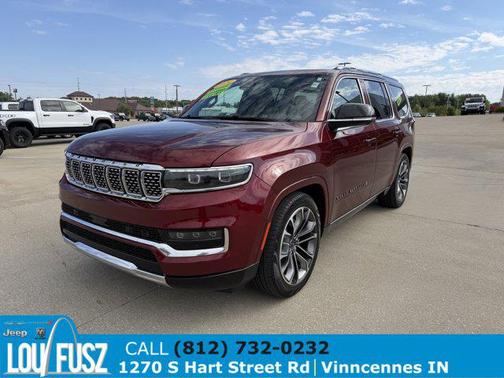 Velvet Red Pearlcoat 2024 Jeep Grand Wagoneer Series III 4x4