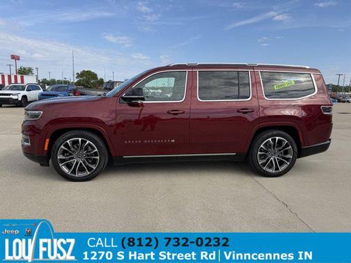 Velvet Red Pearlcoat 2024 Jeep Grand Wagoneer Series III 4x4