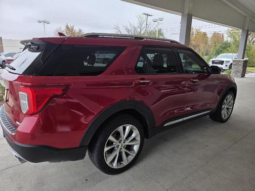 Rapid Red Metallic Tinted Clearcoat 2020 Ford Explorer Platinum