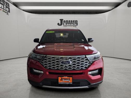 Rapid Red Metallic Tinted Clearcoat 2020 Ford Explorer Platinum
