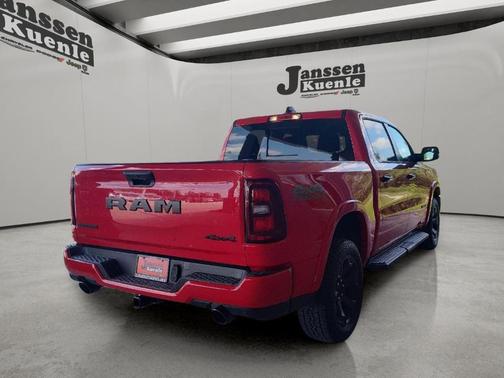 Flame Red Clearcoat 2025 RAM 1500 Big Horn