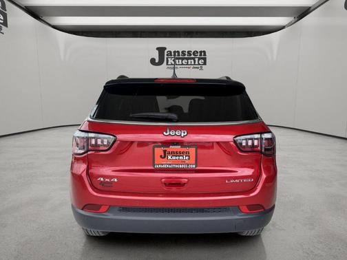Red 2025 Jeep Compass Limited