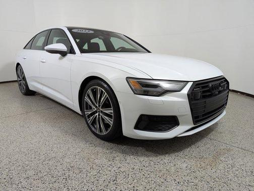 Glacier White Metallic 2023 Audi A6 Premium 45 TFSI quattro S tronic Sedan