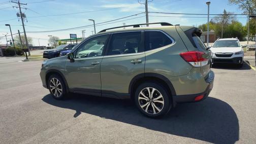 Jasper Green Metallic 2020 Subaru Forester Limited