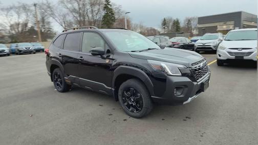 Crystal Black Silica 2023 Subaru Forester Wilderness