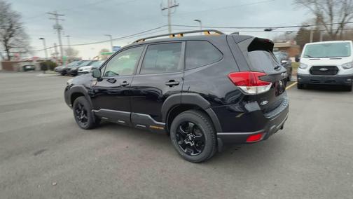 Crystal Black Silica 2023 Subaru Forester Wilderness
