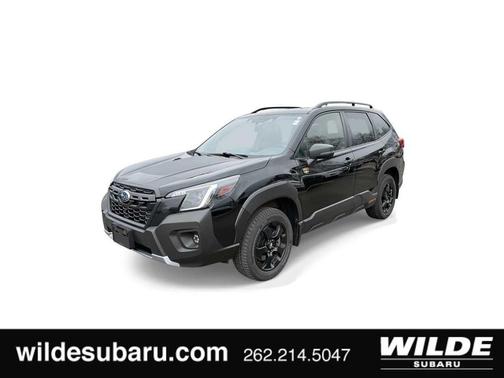 Crystal Black Silica 2023 Subaru Forester Wilderness
