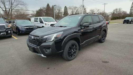 Crystal Black Silica 2023 Subaru Forester Wilderness