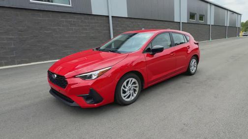Pure Red 2025 Subaru Impreza Base