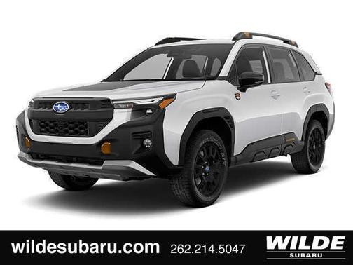 Crystal White Pearl 2026 Subaru Forester Wilderness