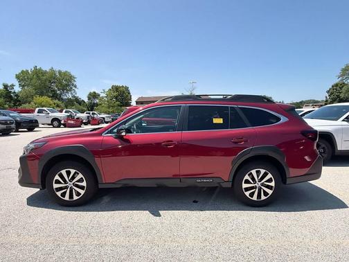 Crimson Red Pearl 2025 Subaru Outback Premium
