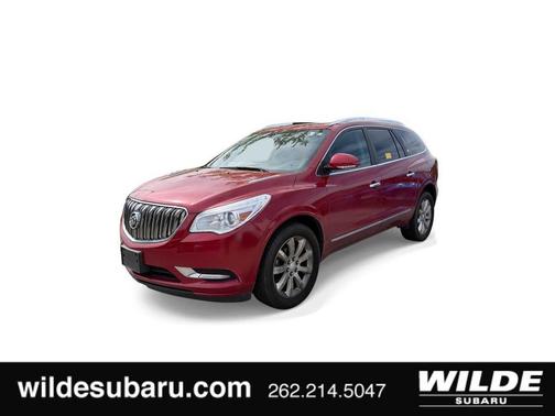 Crystal Red Tintcoat 2013 Buick Enclave Leather