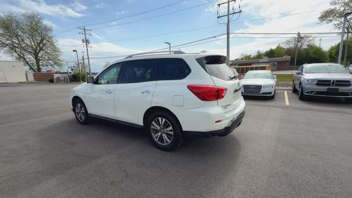Pearl White Tricoat 2019 Nissan Pathfinder SL