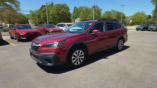 Crimson Red Pearl 2020 Subaru Outback Premium