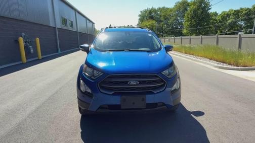 LIGHTNING BLUE METALLIC 2018 Ford EcoSport SES