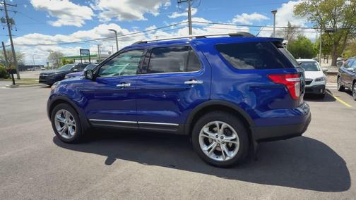 DEEP IMPACT BLUE METALLIC 2015 Ford Explorer Limited