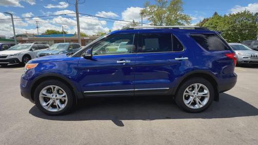 DEEP IMPACT BLUE METALLIC 2015 Ford Explorer Limited