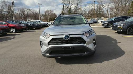 Silver Sky Metallic 2020 Toyota RAV4 Hybrid XLE