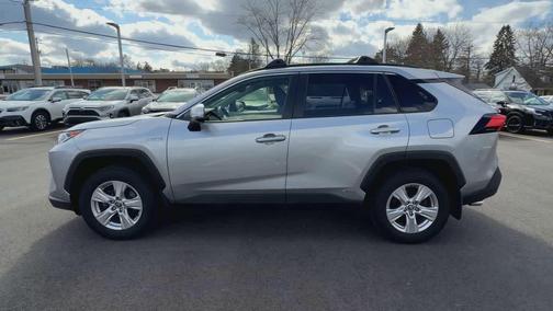 Silver Sky Metallic 2020 Toyota RAV4 Hybrid XLE