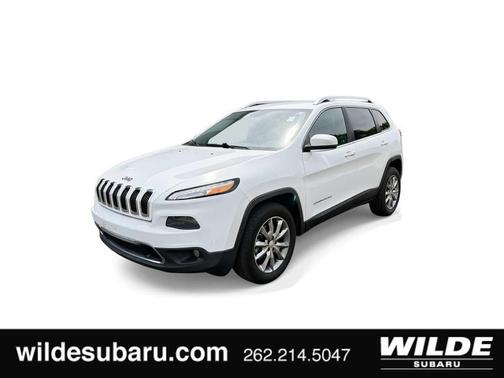 Bright White Clearcoat 2018 Jeep Cherokee Limited