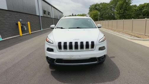 Bright White Clearcoat 2018 Jeep Cherokee Limited