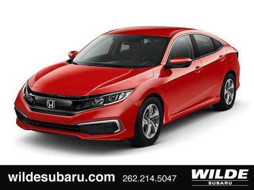 Rallye Red 2019 Honda Civic LX