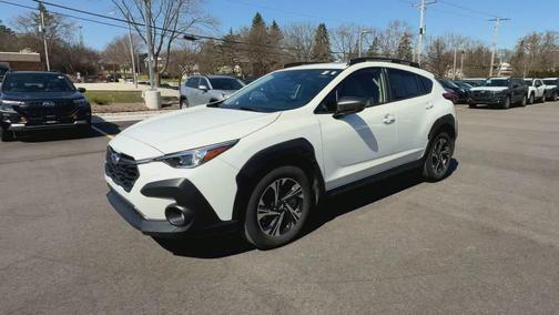 Crystal White Pearl 2024 Subaru Crosstrek Premium