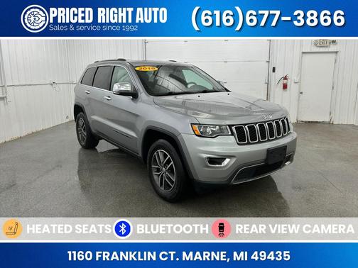 Billet Silver Metallic Clearcoat 2018 Jeep Grand Cherokee Limited